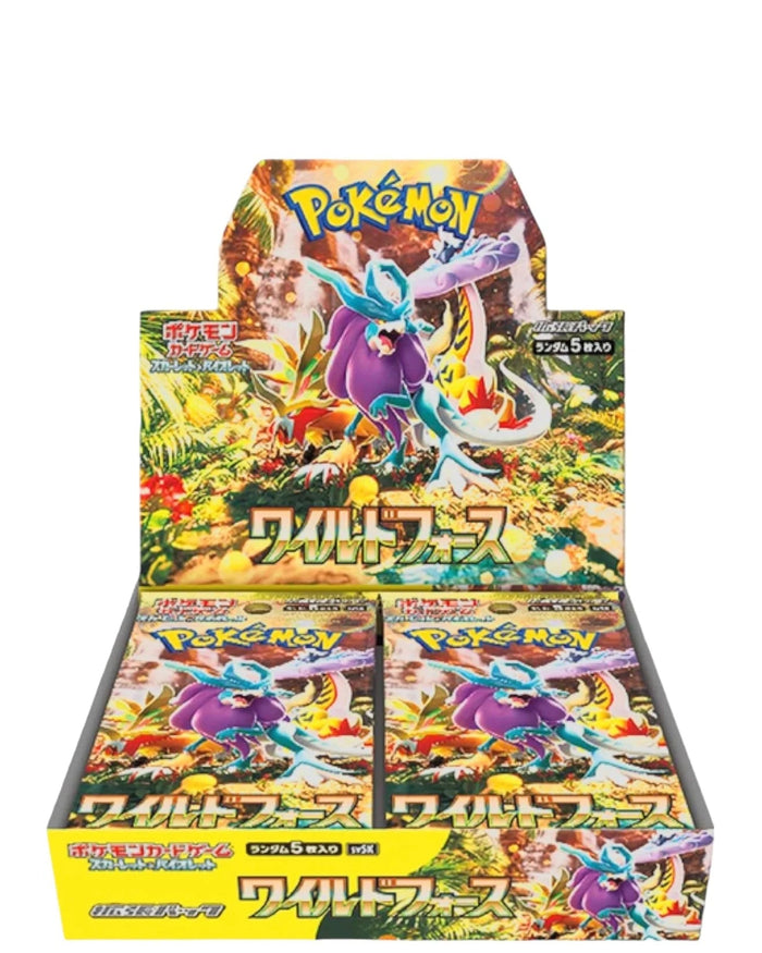 Pokémon TCG: Wild Force Booster Box SV5K - Japanese