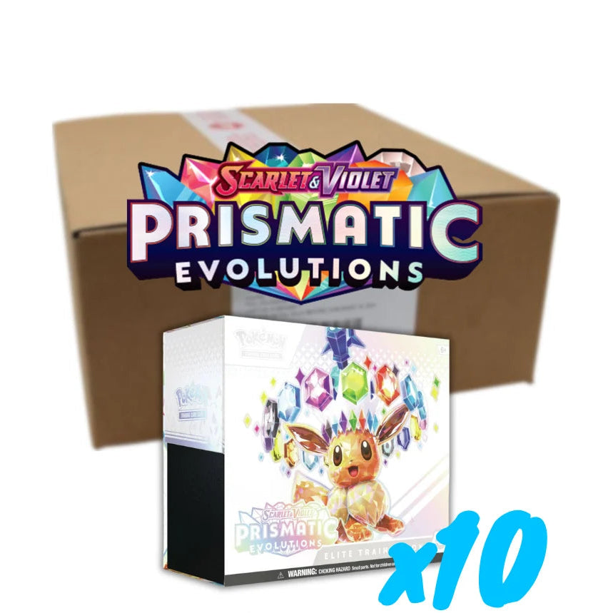 Prismatic Evolutions: Elite Trainer Box (Case)